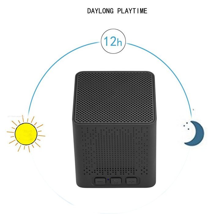 Portable Bluetooth Speaker, Aibesser MINI Wireless Bluetooth Speaker Long playtime Passive Sub-woofer for all... N5
