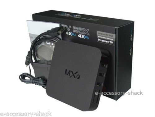 MXQ Kodi/XBMC Quad Core Android 4.4 Smart TV Box Media Player 1080P HDMI WiFi N3