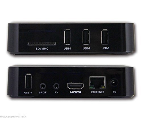 MXQ Kodi/XBMC Quad Core Android 4.4 Smart TV Box Media Player 1080P HDMI WiFi N4