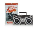 Beat Box Flat Pack Intelligent Portable Music Speaker for Smart Phones -- iphone, android, samsung (1 3D Pop-up... N5