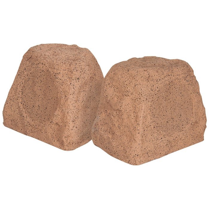 OSD Audio 5.25-Inch Wireless Bluetooth Rock Speaker, Canyon Brown, Pair