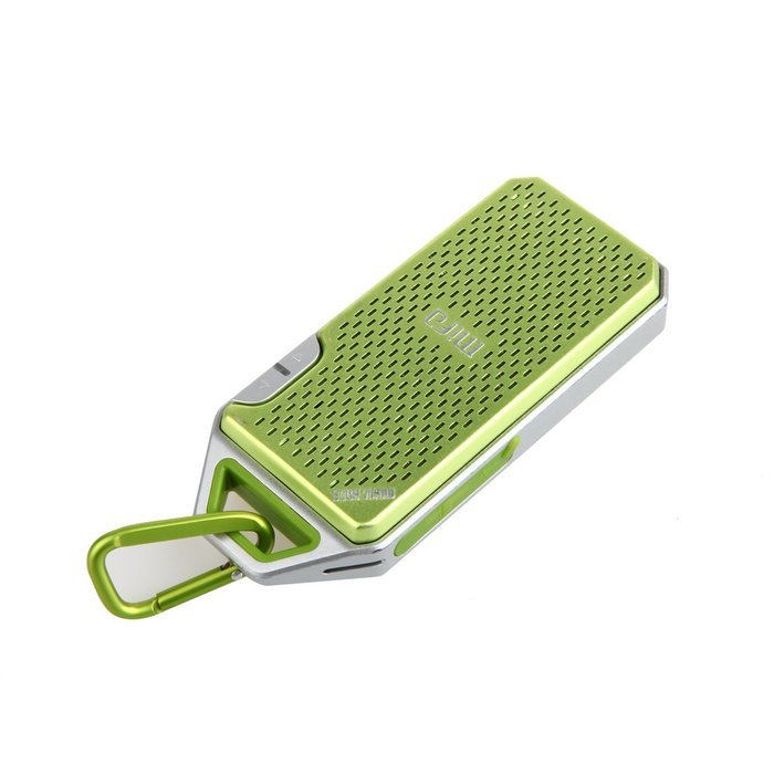 MIFA F4 Ultra-light Wireless Bluetooth Speaker Green,With Mic,Micro SD,Hook ,And Aluminum Alloy Housing shock... N5
