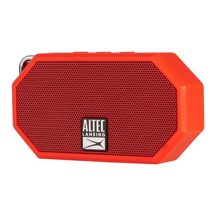 Altec Lansing IMW257-BLK Mini H2O Waterproof, Sandproof, Snowproof and Shockproof Bluetooth Speaker, Black N6
