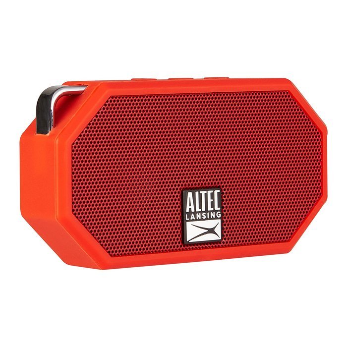 Altec Lansing IMW257-BLK Mini H2O Waterproof, Sandproof, Snowproof and Shockproof Bluetooth Speaker, Black N11