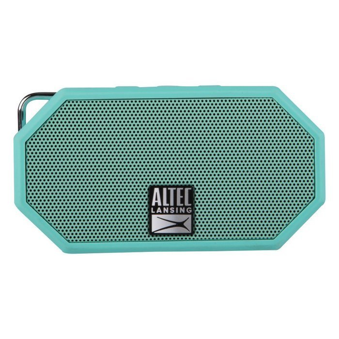 Altec Lansing IMW257-BLK Mini H2O Waterproof, Sandproof, Snowproof and Shockproof Bluetooth Speaker, Black N24