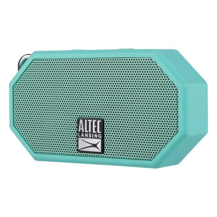 Altec Lansing IMW257-BLK Mini H2O Waterproof, Sandproof, Snowproof and Shockproof Bluetooth Speaker, Black N25