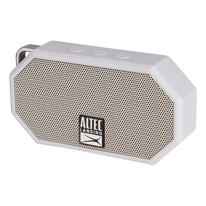 Altec Lansing IMW257-BLK Mini H2O Waterproof, Sandproof, Snowproof and Shockproof Bluetooth Speaker, Black N30