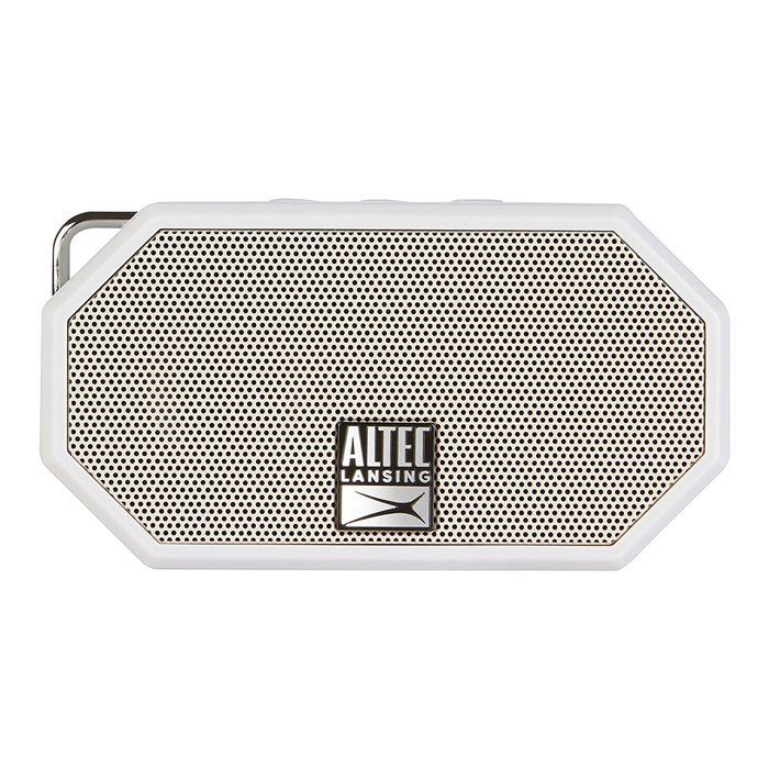 Altec Lansing IMW257-BLK Mini H2O Waterproof, Sandproof, Snowproof and Shockproof Bluetooth Speaker, Black N32