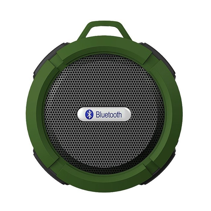 ZhiZhu Wireless Bluetooth 3.0 Muti-function 5W Waterproof Portable Speaker with Carabiner and Built-in Microphone...