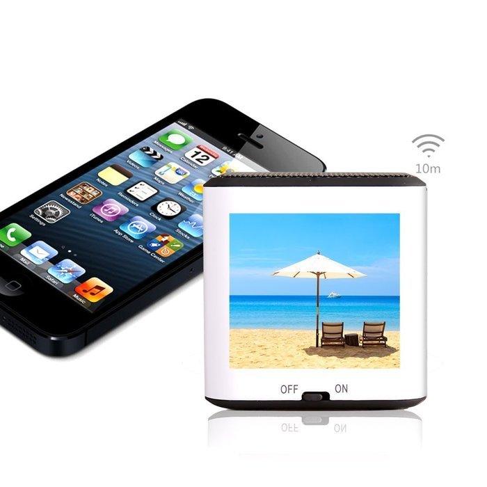 [New Version] AGPtek Portable Wireless Bluetooth Speaker,Built-in Mic, with Pocket Size, Enhanced Bass Resonator... N33