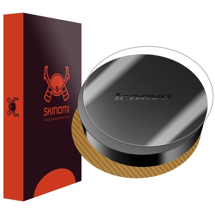 Skinomi TechSkin - Lenovo Cast Gold Carbon Fiber Full Body Skin / Front & Back Wrap Clear Film / Ultra HD and...
