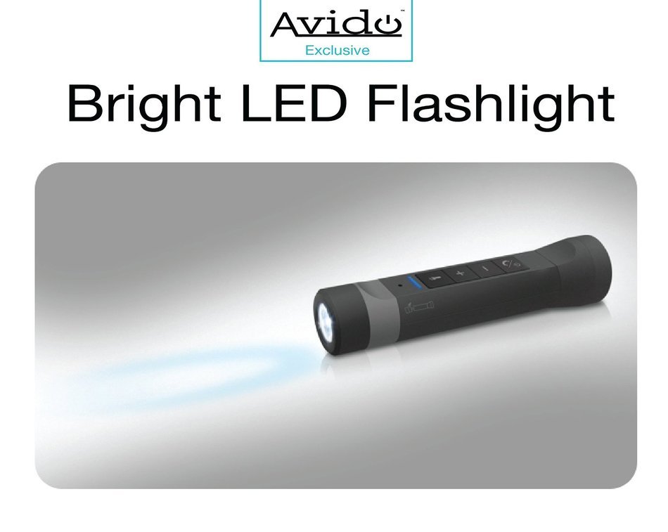 Avido&trade; All-In-One *4 Functions* [2600mAh USB Power Bank, Bluetooth Speaker, Bright LED Flashlight, Micro-SD Card... N3