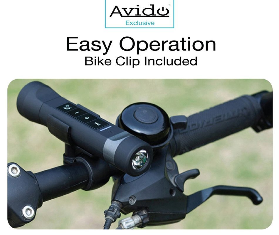 Avido&trade; All-In-One *4 Functions* [2600mAh USB Power Bank, Bluetooth Speaker, Bright LED Flashlight, Micro-SD Card... N6