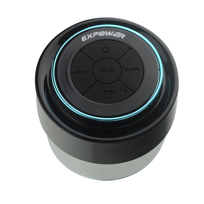 Expower(R) Touch Control Waterproof Dustproof Wireless Portable Bluetooth Speaker With Temperature and Humidity... N9