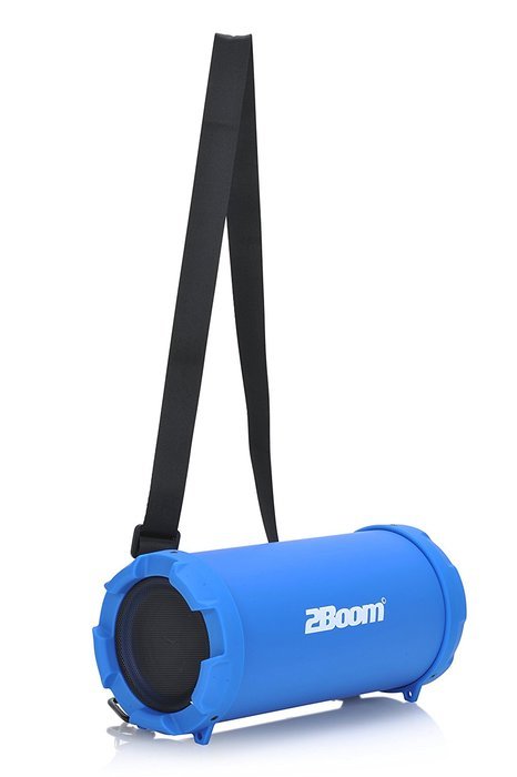 2BOOM Bass King Jr, Sturdy and Loud Wireless Speaker Black N13