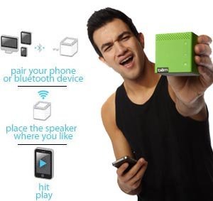Bem HL2022GC Mobile Bluetooth Speaker - Gator Swamp Blue N3