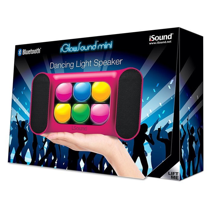 iSound ISOUND-5379 Mini Dancing Lights Bluetooth Speaker (Black) N14