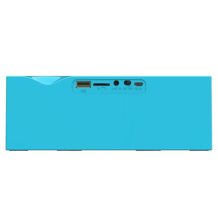 Megadream Bluetooth 3.0 Portable 5W Powerful Sound Subwoofer Hands-free Speaker for iPhone 7 6S 6 Plus 5S Samsung... N17