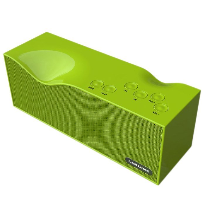 Megadream Bluetooth 3.0 Portable 5W Powerful Sound Subwoofer Hands-free Speaker for iPhone 7 6S 6 Plus 5S Samsung... N19