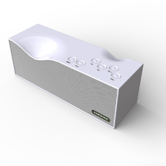 Megadream Bluetooth 3.0 Portable 5W Powerful Sound Subwoofer Hands-free Speaker for iPhone 7 6S 6 Plus 5S Samsung... N25