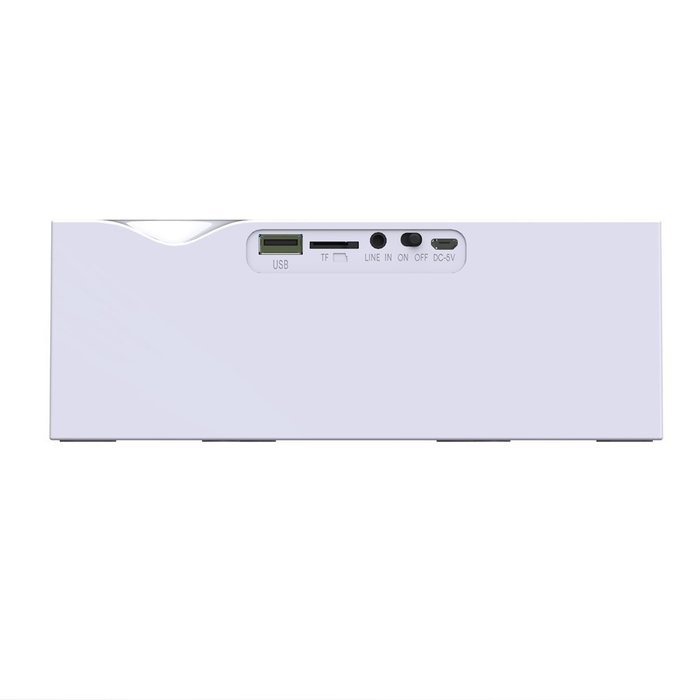 Megadream Bluetooth 3.0 Portable 5W Powerful Sound Subwoofer Hands-free Speaker for iPhone 7 6S 6 Plus 5S Samsung... N26