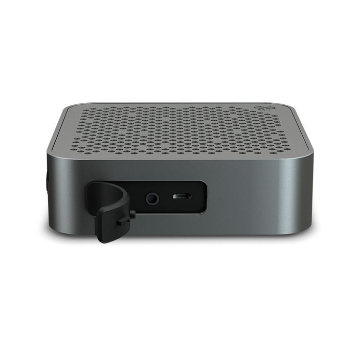 JLab Audio Crasher MINI, METAL BUILD Portable Splashproof Bluetooth Speaker with 10 Hour Battery - Black N2