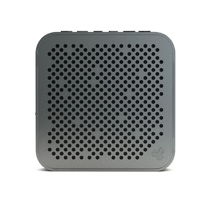 JLab Audio Crasher MINI, METAL BUILD Portable Splashproof Bluetooth Speaker with 10 Hour Battery - Black N3