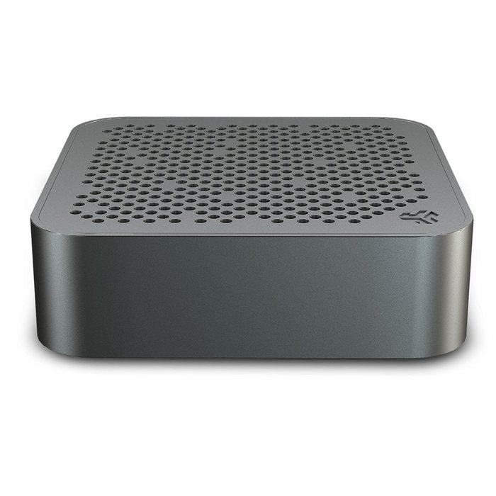 JLab Audio Crasher MINI, METAL BUILD Portable Splashproof Bluetooth Speaker with 10 Hour Battery - Black N5