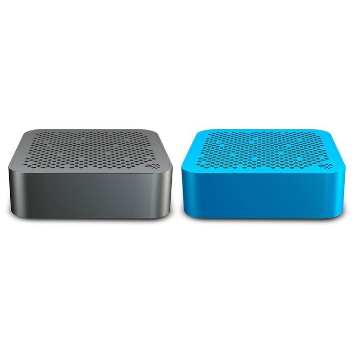 JLab Audio Crasher MINI, METAL BUILD Portable Splashproof Bluetooth Speaker with 10 Hour Battery - Black N6