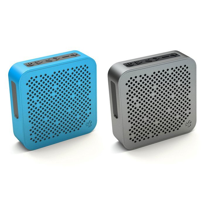 JLab Audio Crasher MINI, METAL BUILD Portable Splashproof Bluetooth Speaker with 10 Hour Battery - Black N7