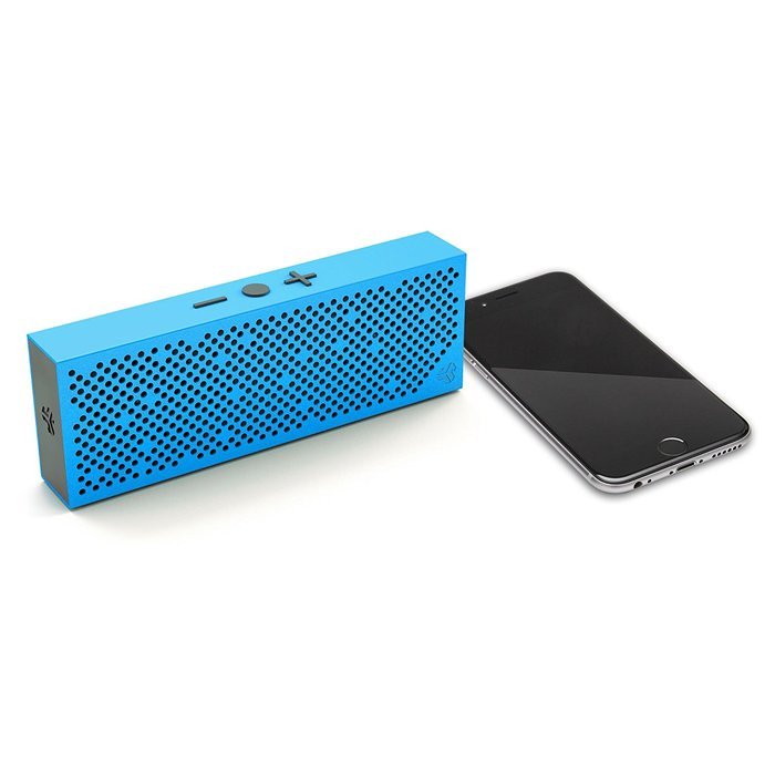 JLab Audio Crasher MINI, METAL BUILD Portable Splashproof Bluetooth Speaker with 10 Hour Battery - Black N10
