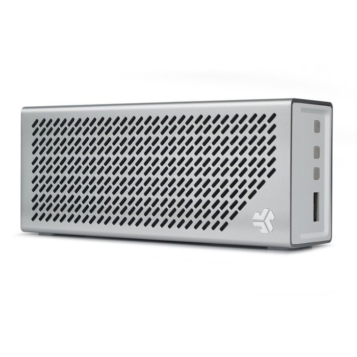 JLab Audio Crasher MINI, METAL BUILD Portable Splashproof Bluetooth Speaker with 10 Hour Battery - Black N12