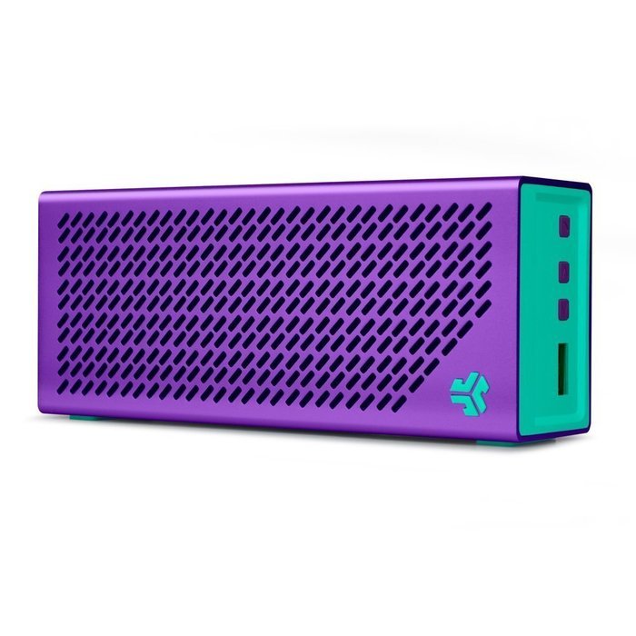 JLab Audio Crasher MINI, METAL BUILD Portable Splashproof Bluetooth Speaker with 10 Hour Battery - Black N18