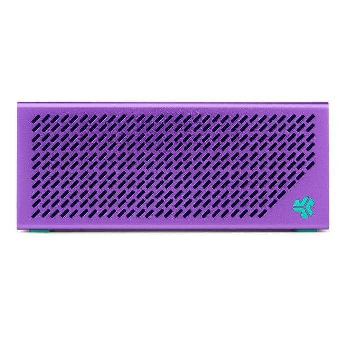 JLab Audio Crasher MINI, METAL BUILD Portable Splashproof Bluetooth Speaker with 10 Hour Battery - Black N19