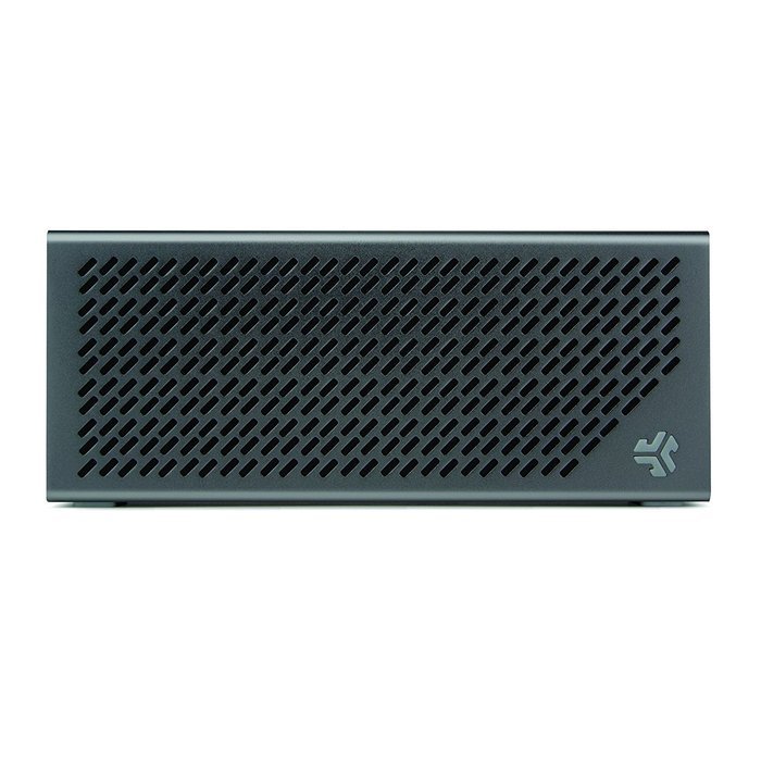 JLab Audio Crasher MINI, METAL BUILD Portable Splashproof Bluetooth Speaker with 10 Hour Battery - Black N23