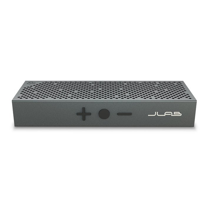 JLab Audio Crasher MINI, METAL BUILD Portable Splashproof Bluetooth Speaker with 10 Hour Battery - Black N27