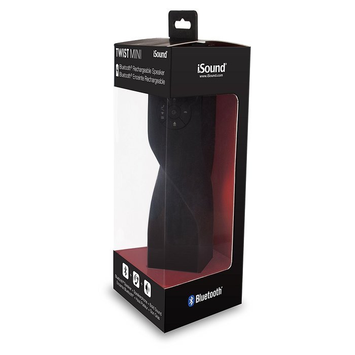 iSound Twist Bluetooth Wireless Mobile Speaker (Black) N34