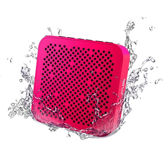 JLab Audio Crasher MINI, METAL BUILD Portable Splashproof Bluetooth Speaker with 10 Hour Battery - Black N31