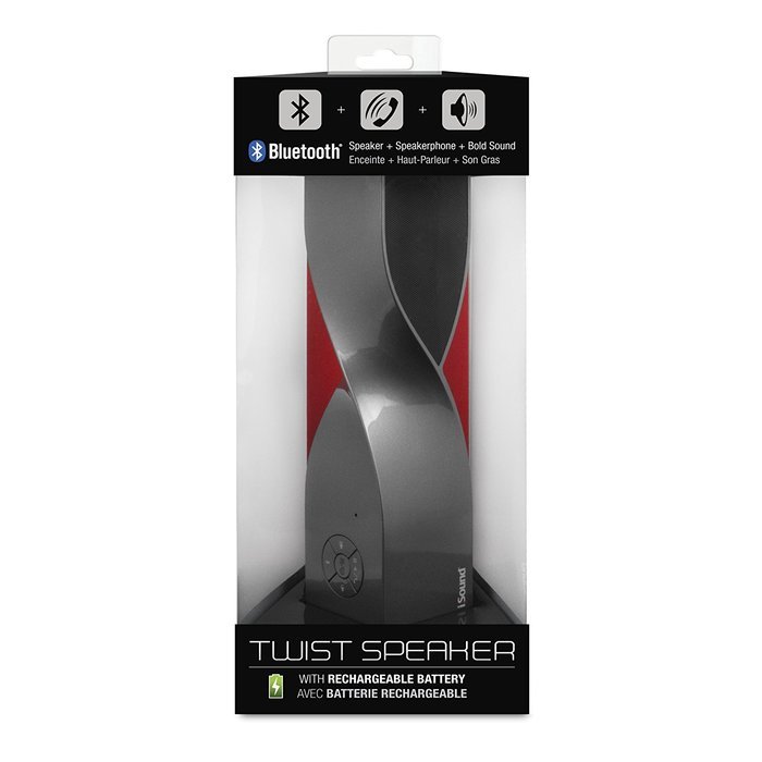 iSound Twist Bluetooth Wireless Mobile Speaker (Black) N43