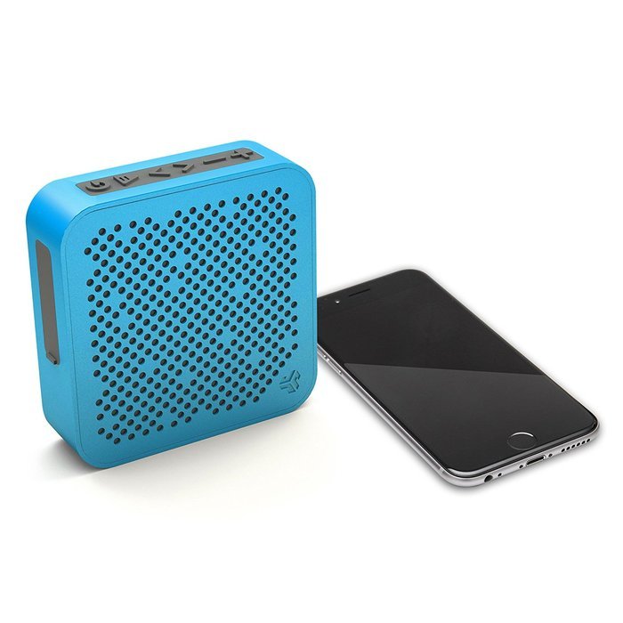 JLab Audio Crasher MINI, METAL BUILD Portable Splashproof Bluetooth Speaker with 10 Hour Battery - Black N38