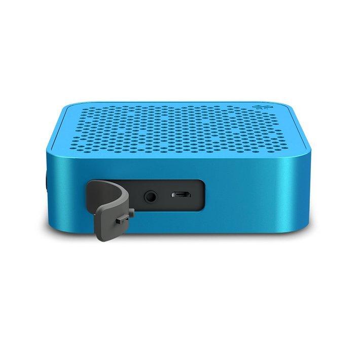 JLab Audio Crasher MINI, METAL BUILD Portable Splashproof Bluetooth Speaker with 10 Hour Battery - Black N39