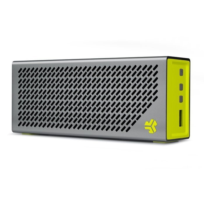 JLab Audio Crasher MINI, METAL BUILD Portable Splashproof Bluetooth Speaker with 10 Hour Battery - Black N43