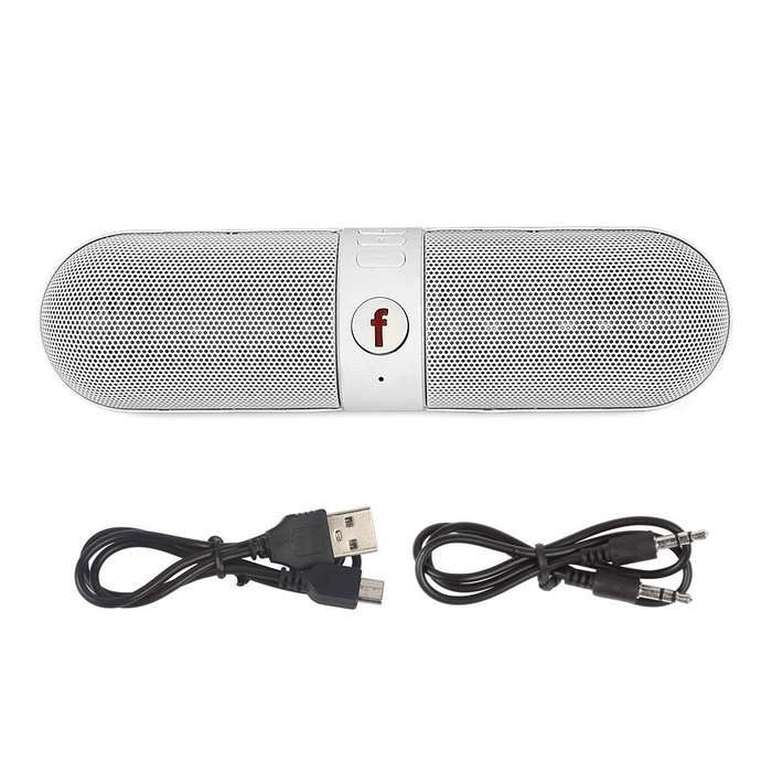 ADZ F808 Portable Multi-Function Bluetooth 4.0 Wireless Super Bass Stereo Speaker, with USB Port, TF Card Slot... N6