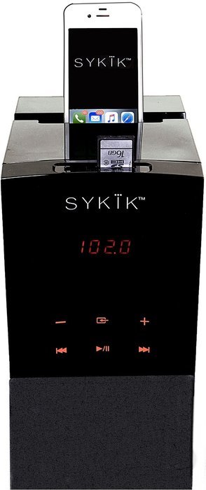 SYKIK TSME24 49W RMS Wireless 2.1 tower speaker with Bluetooth, docking station, Radio, SD & USB, remote with... N2