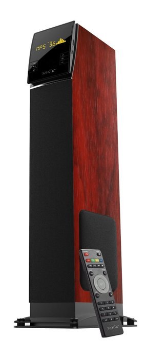 SYKIK TSME24 49W RMS Wireless 2.1 tower speaker with Bluetooth, docking station, Radio, SD & USB, remote with... N5