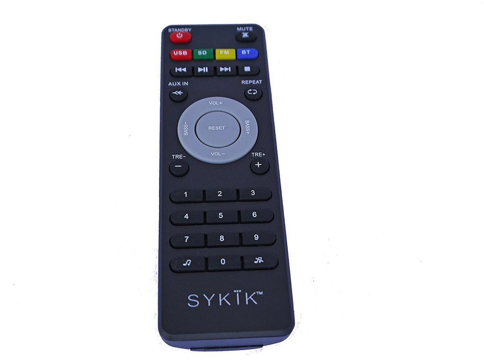 SYKIK TSME24 49W RMS Wireless 2.1 tower speaker with Bluetooth, docking station, Radio, SD & USB, remote with... N8
