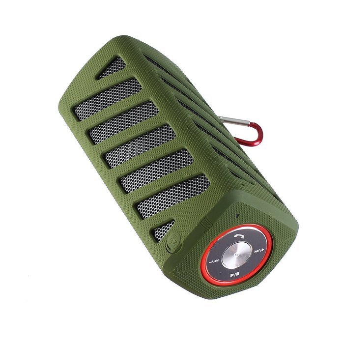 Portable NFC Waterproof Super Bass Resonance Bluetooth Wireless Speaker With Power Bank Bluetooth CSR 4.0 Technology...
