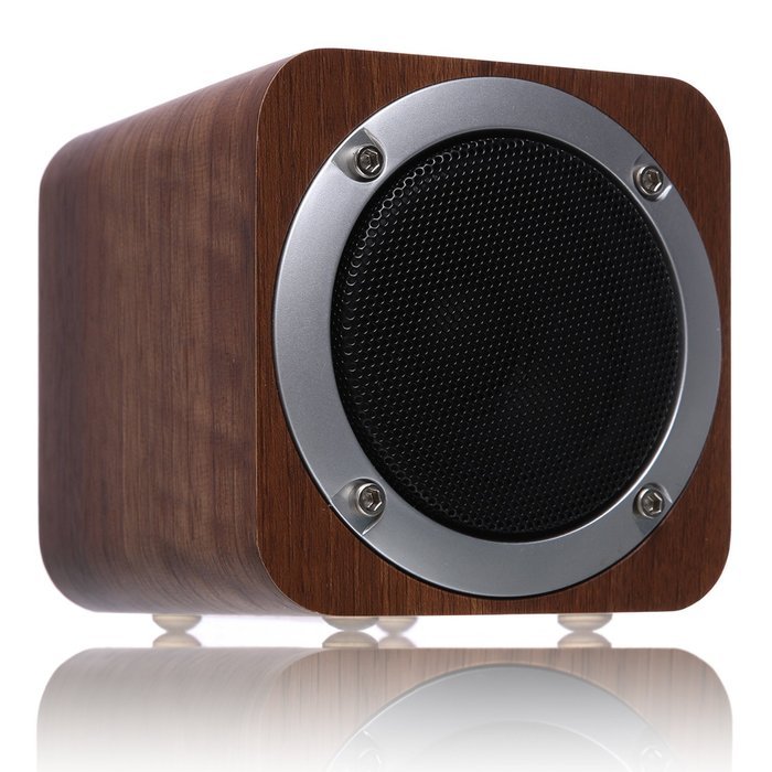 Bluetooth Speaker Wood, ZENBRE F3 6W Portable Bluetooth 4.0 Speakers with 10h Play Time, Wireless Computer Speaker...
