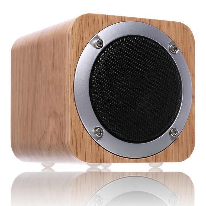 Bluetooth Speaker Wood, ZENBRE F3 6W Portable Bluetooth 4.0 Speakers with 10h Play Time, Wireless Computer Speaker... N6