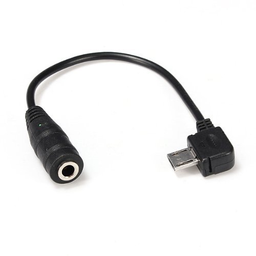 BephaMart Micro USB Jack To 3.5MM Earphone Adapter Socket Audio Cable Shipped and Sold by BephaMart N4